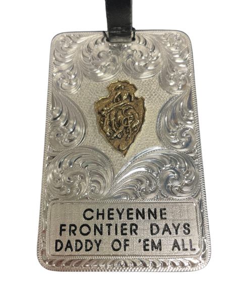 Silver Luggage Tag