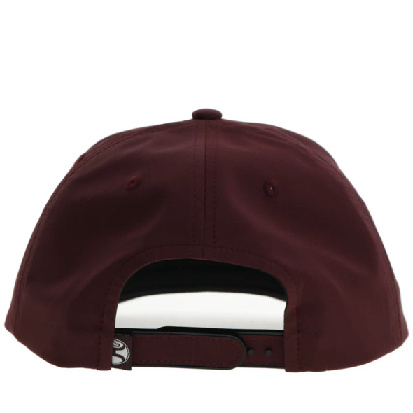 'OG" Hooey Hat Maroon with White