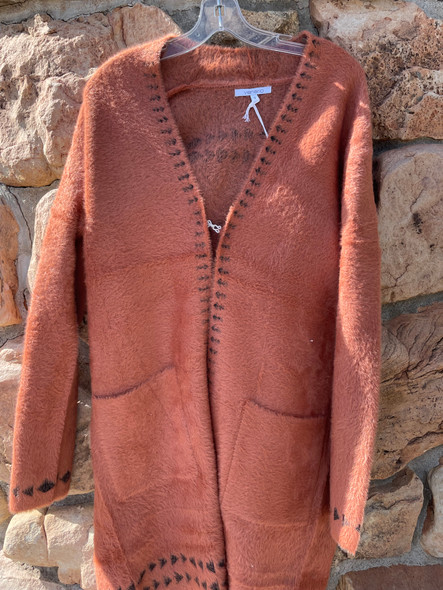 Wanda Copper Cardigan