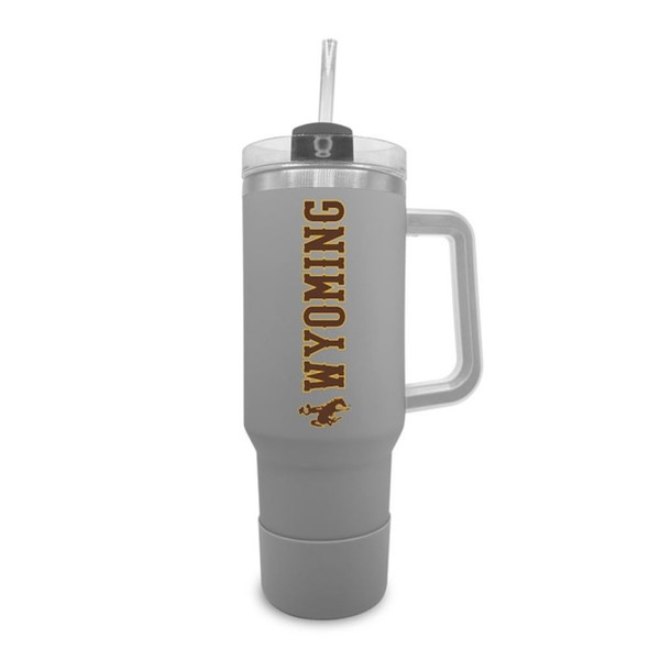 Wyoming Cowboys 40oz. Stainless Tumbler
