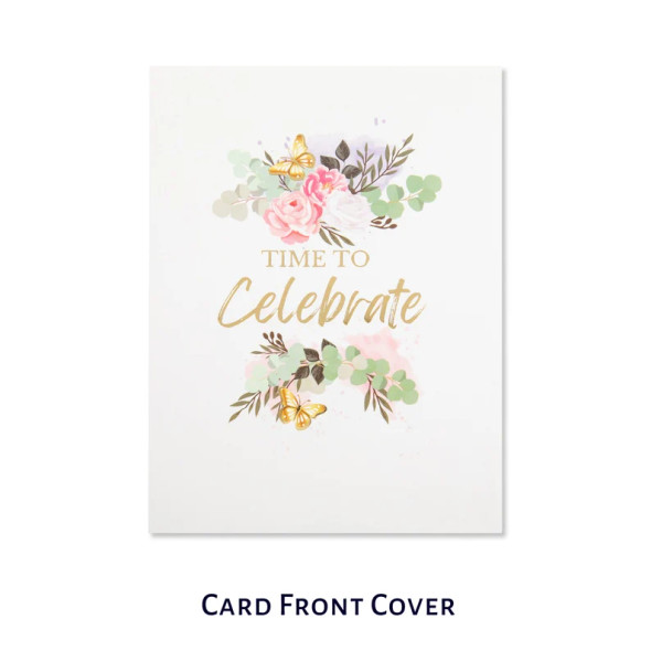 Celebrate Love Paper Pop Up Card