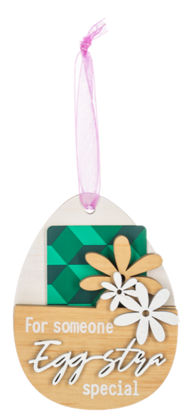 Easter Laser Cut Gift Card Holder Ornaments