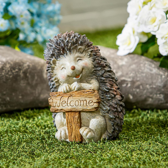 Welcoming Hedgehog Statue