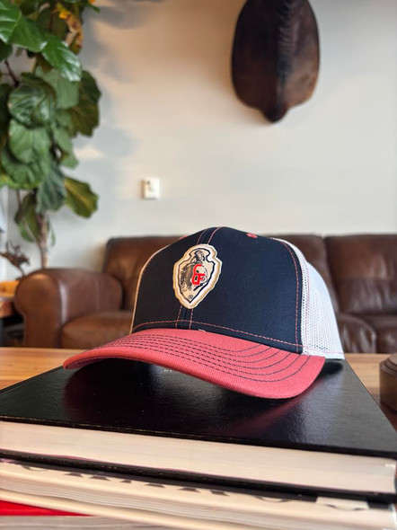 Navy Arrowhead Hat