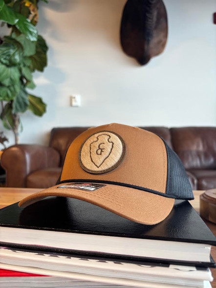 Brown Arrowhead Hat