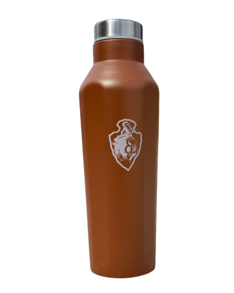 Rust 17oz Arrowhead Squared Bottle