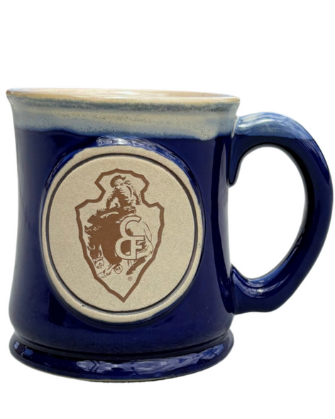 Blue 20oz Arrowhead Stein Mug