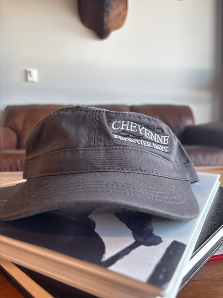 Gray Cheyenne Military Hat