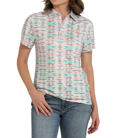 Southwest Print Polo