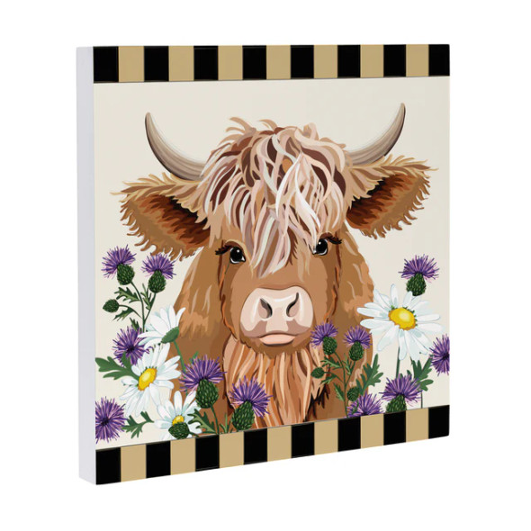 Highland Cow Wall Decor