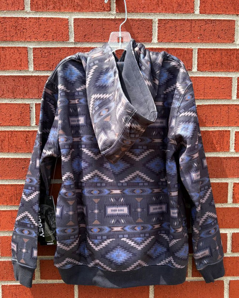 Black Aztec Arrowhead Hoodie