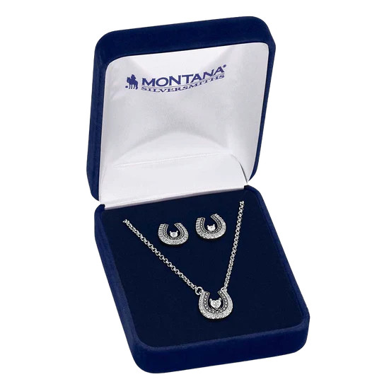 Lovely and Lucky Horseshoe Jewelry Set