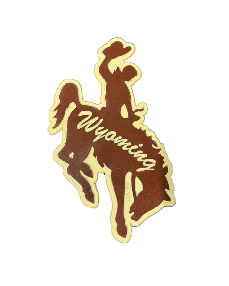 Tan and Brown Steamboat Magnet