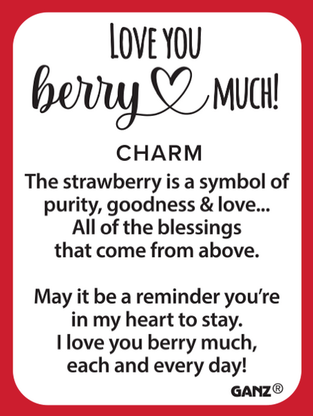 Love You Berry Much Charm