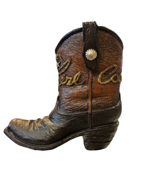 Cowboy Boot Pencil Cup