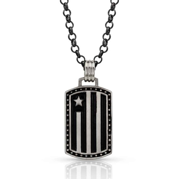 Independence Day Flag Necklace (05-003-1052)