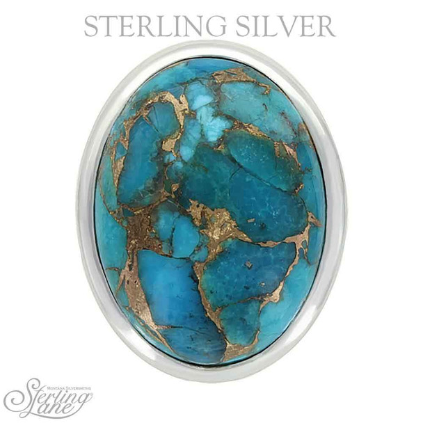 Sterling Lane Sun Dance Turquoise Ring (05-010-0069)