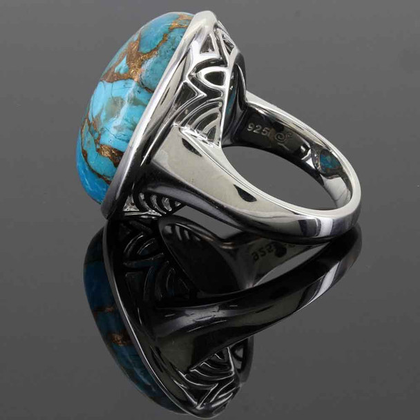 Sterling Lane Sun Dance Turquoise Ring (05-010-0069)