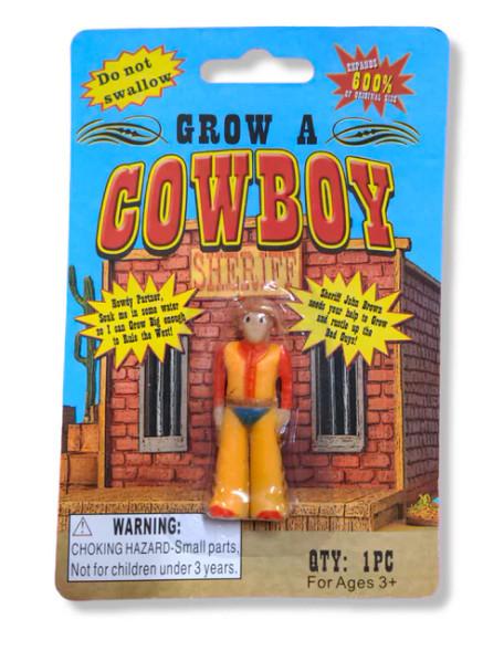 Grow-a-Cowboy Expanding Toy