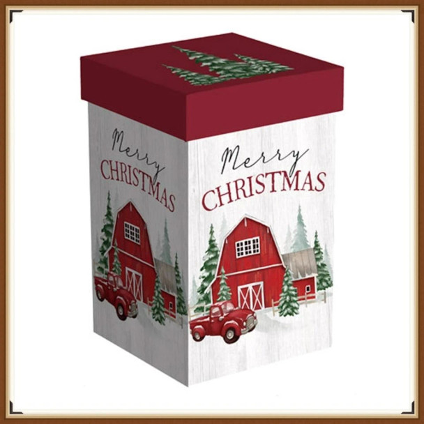 17oz Christmas Barn Scene Perfect Cup