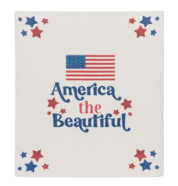 Americana Reusable Dish Cloth