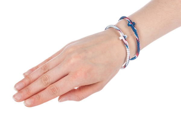 God Bless America Tie-Dye Bracelet