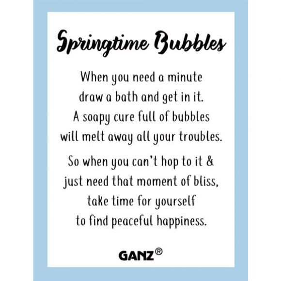 Springtime Bubbles Easter Chick Charm