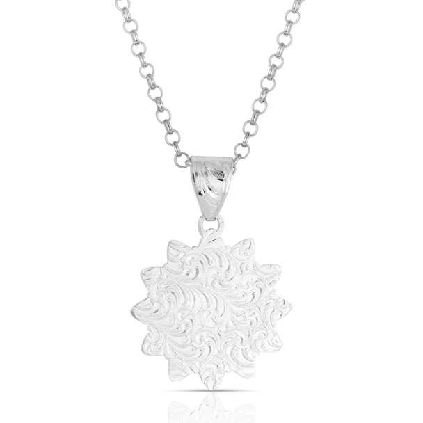 Flower Rowel Necklace