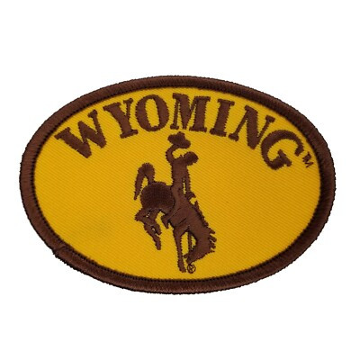 Oval Wyoming Steamboat Patch