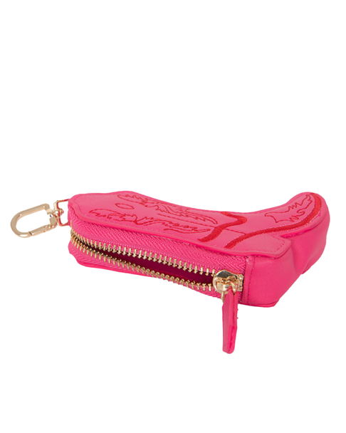 Western Boot Coin Purse Keychain