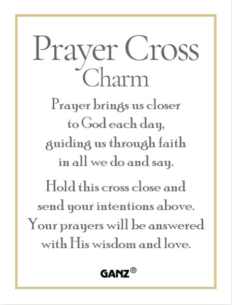 Prayer Cross Charm