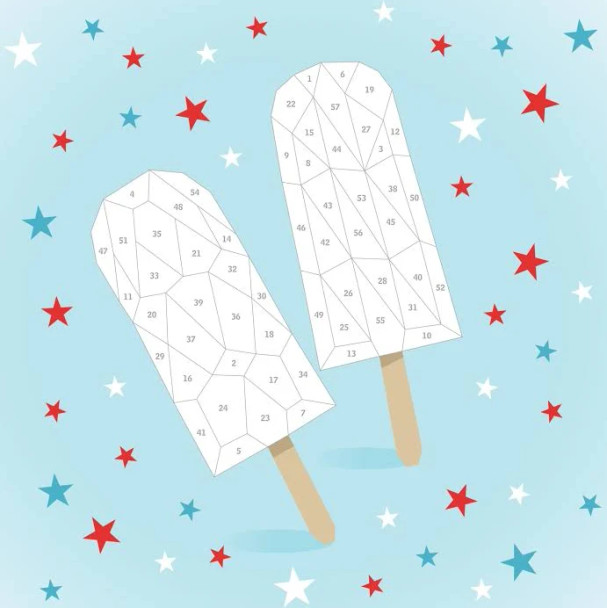 Paint by Sticker Kids America Activity Book