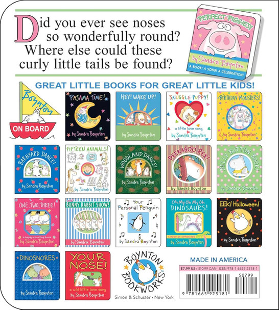 Perfect Piggies! A Book! A Song! A Celebration!