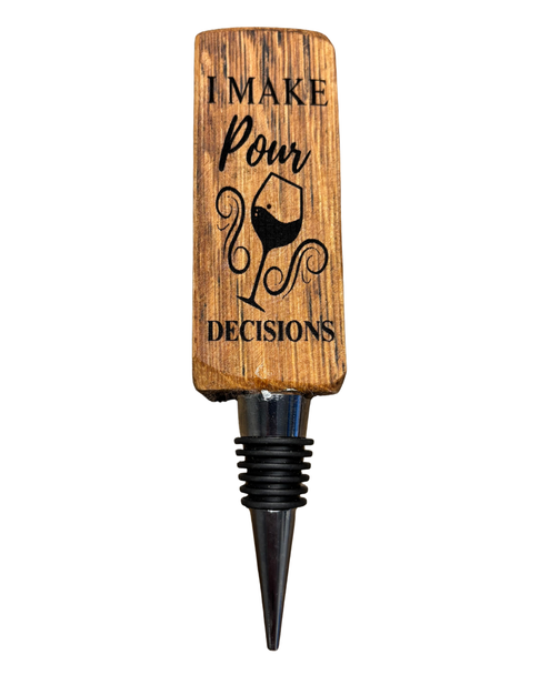 Barrel Wood Wine Stopper