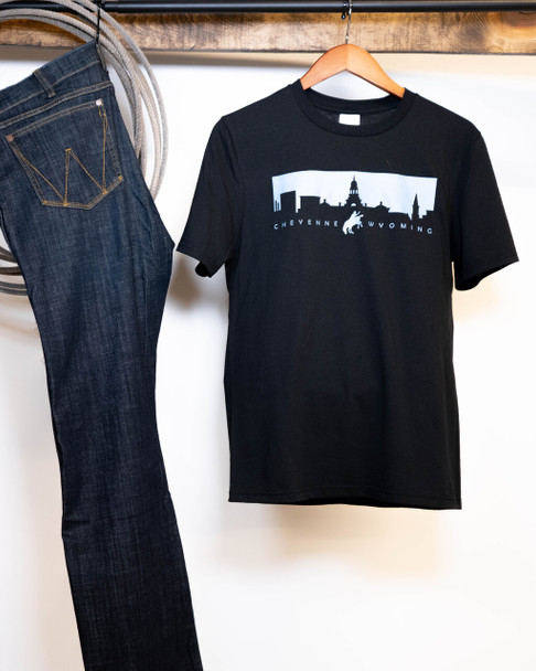 Black Cheyenne Wyoming Shirt
