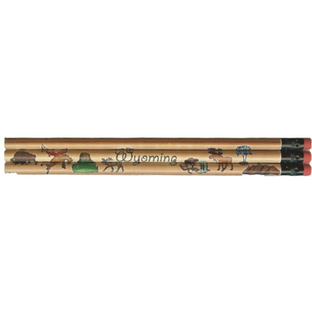 Wyoming Wooden Pencil