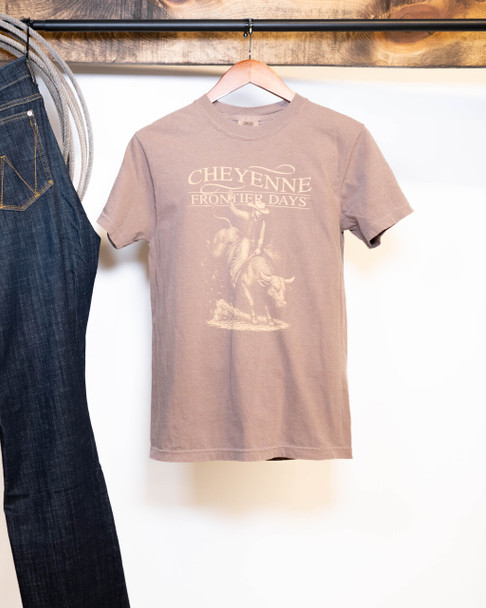 Brown Cheyenne Bull Rider T-Shirt