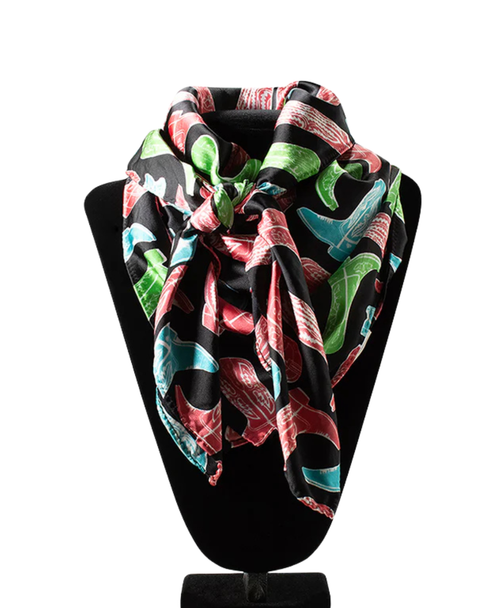 Black Boot Wild Rag