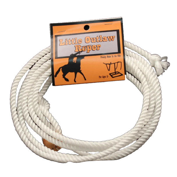 White Little Outlaw Roper