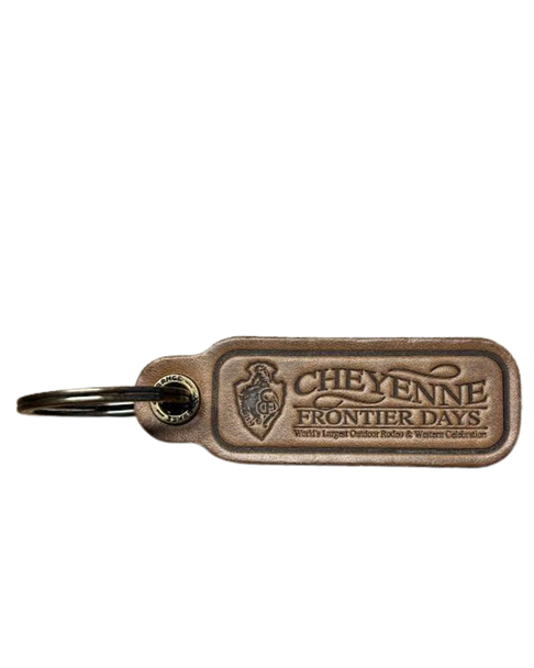 Full Grain Leather Cheyenne Keychains