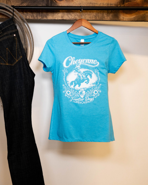 Turquoise Cheyenne T-Shirt