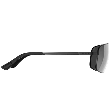 Polished Black Gambit Sunglasses