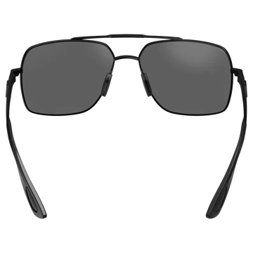 Matte Black Wing Sunglasses