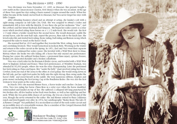 Vera McGinnis greeting Card