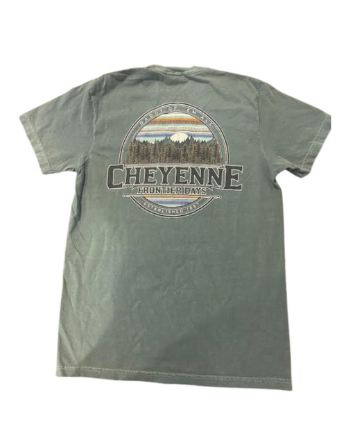 Dark Green Cheyenne Mountain T-Shirt