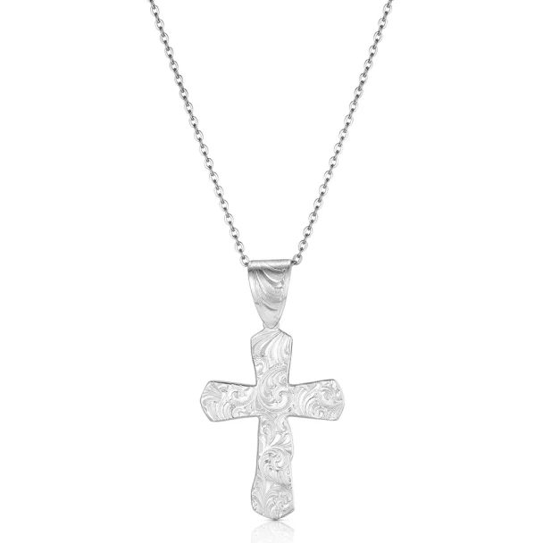 One Nation American Made Cross Necklace