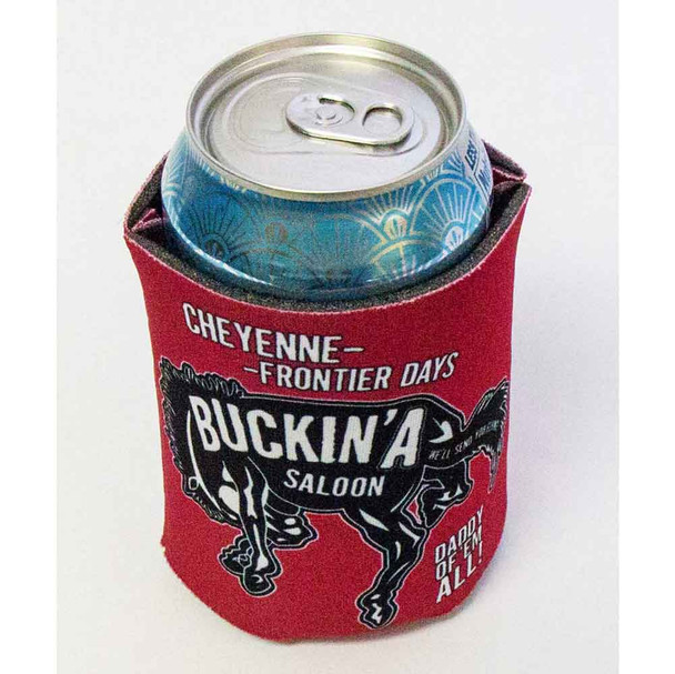 Buckin' A Saloon Can Koozie (12-010-0095)