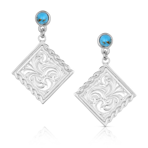 Western Darling Turquoise Earrings