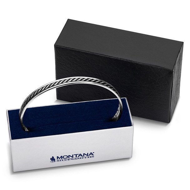 Midnight Roped Cuff Bracelet