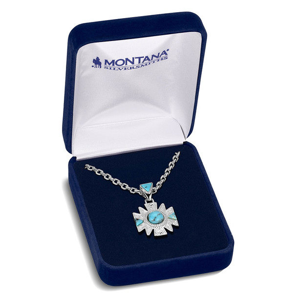 Southwestern Sun Turquoise Necklace